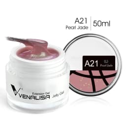 50ml Venalisa TPO FREE Soak off Thick Jelly Gel UV Construction Gel Builder Extend 24 Color Camouflage Milky White Hard Nail Gel