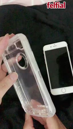 3 IN1 For iPhone 15 14 11 12 13 16Pro Max MINI XR XS X XSMAX SE 6 7 8 Plus Transparent Shockproof Armor Glossy Plain Phone Cover