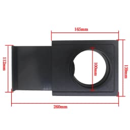 1PCS Pipe Joint 100mm Dust Collector Accessories Woodworking Dust Collector Vacuum Cleaner Accessories Three-way Valve Air