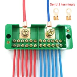 Single phase 2-in 4 / 6 / 8 / 12 outgoing terminal box household distribution box junction box terminal block 220 V