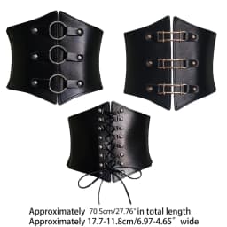 Belts For Women Dresses Waist Buckle Bandage Corset Wide Pu Leather Slimming Body Belts for Women Elastic High Waist Wholesales