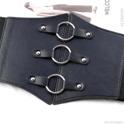 Belts For Women Dresses Waist Buckle Bandage Corset Wide Pu Leather Slimming Body Belts for Women Elastic High Waist Wholesales