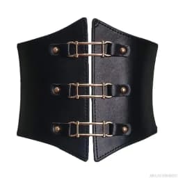Belts For Women Dresses Waist Buckle Bandage Corset Wide Pu Leather Slimming Body Belts for Women Elastic High Waist Wholesales