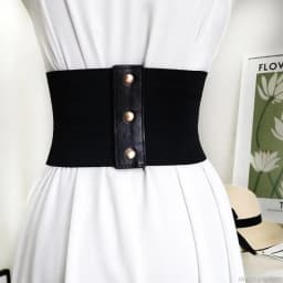 Belts For Women Dresses Waist Buckle Bandage Corset Wide Pu Leather Slimming Body Belts for Women Elastic High Waist Wholesales