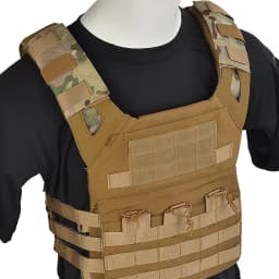Tactical Vest Strap Shoulder Pad Shoulder Comfort Cushion Mesh Padded Molle Web 1000D Nylon For FCPC JPC XPC SS Plate Carrier