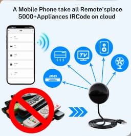 Tuya Smart WiFi IR Remote Universal for Smart Home Control for TV Air Conditioner Works with Alexa Google Home Yandex Alice