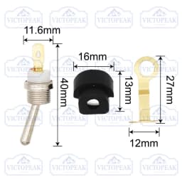 Replaceable Flameout Switch Kit for 5200 Chainsaw