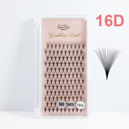 Goddess Premade Volume Fans 5D 6D 10D 12D 16D 20D MIX Individual Lashes Pre Made Russian Volume Fan Eyelash Extension Faux Mink