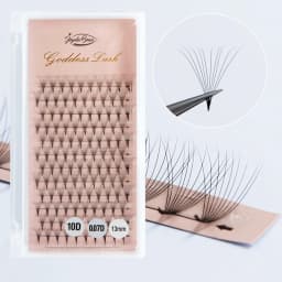 Goddess Premade Volume Fans 5D 6D 10D 12D 16D 20D MIX Individual Lashes Pre Made Russian Volume Fan Eyelash Extension Faux Mink