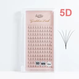 Goddess Premade Volume Fans 5D 6D 10D 12D 16D 20D MIX Individual Lashes Pre Made Russian Volume Fan Eyelash Extension Faux Mink