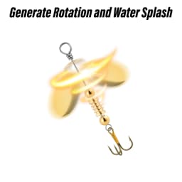 140pcs Fishing Lures Making Kit Metal Spinnerbait Blades DIY Spinners Spoon Wobblers Copper Blade Walleye Rig Bass Trout