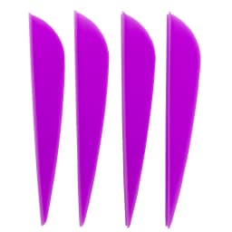 50pcs 3inch Archery Feathers 8 Color Shield and Drop Shape Cut Fletching Rubber Vane Arrow Hunting Shooting Accessories