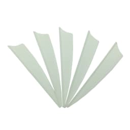 50pcs 3inch Archery Feathers 8 Color Shield and Drop Shape Cut Fletching Rubber Vane Arrow Hunting Shooting Accessories
