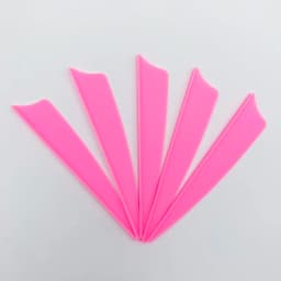 50pcs 3inch Archery Feathers 8 Color Shield and Drop Shape Cut Fletching Rubber Vane Arrow Hunting Shooting Accessories
