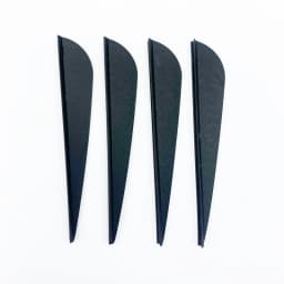 50pcs 3inch Archery Feathers 8 Color Shield and Drop Shape Cut Fletching Rubber Vane Arrow Hunting Shooting Accessories