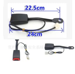 Universal Car Seat Belt Buckle Auto Car Safety Seat Lock Camlock Car Seat Belt Socket Plug Connector Car Accessories Interior