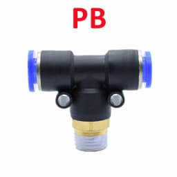 Pneumatic Air Connector Fitting PC/PCF/SL/PB/PX/PL 10mm 12mm 14mm 16 Thread M5 3/4"  1 2 way Hose Fittings Pipe Quick Connectors