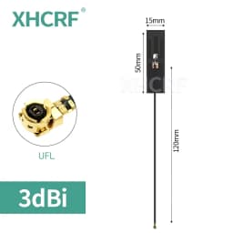 5pcs 2.4GHz Embedded Wifi Antenna Built in UFL 2.4G 2400M Omni 2.4 GHz for Internet Communication Aerial