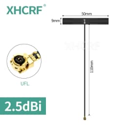5pcs 2.4GHz Embedded Wifi Antenna Built in UFL 2.4G 2400M Omni 2.4 GHz for Internet Communication Aerial