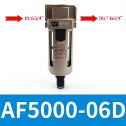 AF2000-02 AF3000-02 AF3000-03 AF4000-04 AF4000-06 AF5000-06 AF5000-10 Pressure Regulator Air Filter Oil And Water Separator