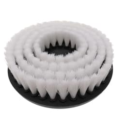 6 Inch Electric Hollow Scrubber Cleaning Brush For Carpet Glass Car Tires Shower Tile Bathroom and Kitchen Surface with Adapter