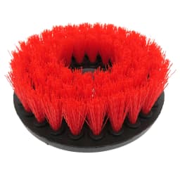 6 Inch Electric Hollow Scrubber Cleaning Brush For Carpet Glass Car Tires Shower Tile Bathroom and Kitchen Surface with Adapter