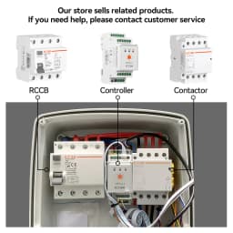 ETEK Evse Controller/RCMU/LCD/DLB CT, Electronic Protocol EPC Chontroller EV Charger Station Cable Socket 32A AC 240V EKEPC2