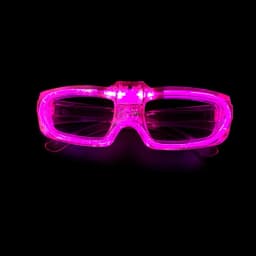 Christmas LED Blinds Glasses Party Luminous Light Up Rave Costume Decor