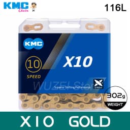 KMC X10 10 Speed Chain 116 Links Road/Mountain Bike Chain X10EPT X10EL X10SL Bike Chain Original Boxed