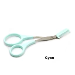 Eyebrow Trimmer Scissor with Comb Facial Eyelash Hair Removal Grooming Shaping Eyebrow Shaver Cosmetic Makeup Accessories Eyebr