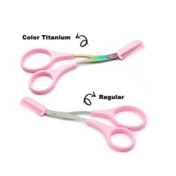 Eyebrow Trimmer Scissor with Comb Facial Eyelash Hair Removal Grooming Shaping Eyebrow Shaver Cosmetic Makeup Accessories Eyebr
