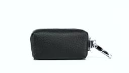 Made of Genuine Leather Car Key Wallets Fashion Key Holder Housekeeper Keys Organizer Double Zipper Keychain Case Key Coin Pouch
