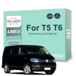 LED Interior Light Bulb Kit For Volkswagen VW Multivan Caravelle MK5 MK6 T5 T6 2003-2018 Car Dome Map Reading Trunk Lamp Canbus