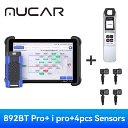 MUCAR 892BT Pro AI OBD2 Scanner Topology Map All System Diagnosis 35 Reset ECU Coding, J2534 /CAN FD/DoIP Lifetime Free Update
