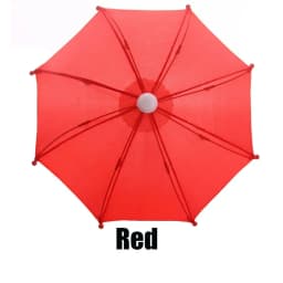 1 Pcs New Mini Doll Umbrella Toy Rain Umbrella Dolls Accessories Birthday Gift for Kid Children Doll Embellishment Ornament