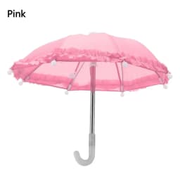 1 Pcs New Mini Doll Umbrella Toy Rain Umbrella Dolls Accessories Birthday Gift for Kid Children Doll Embellishment Ornament