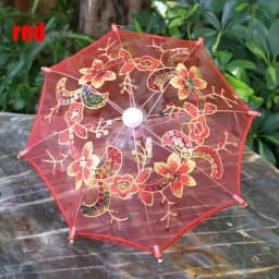 1 Pcs New Mini Doll Umbrella Toy Rain Umbrella Dolls Accessories Birthday Gift for Kid Children Doll Embellishment Ornament