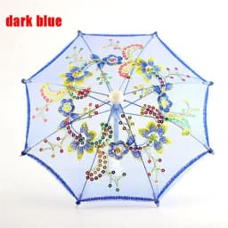 1 Pcs New Mini Doll Umbrella Toy Rain Umbrella Dolls Accessories Birthday Gift for Kid Children Doll Embellishment Ornament