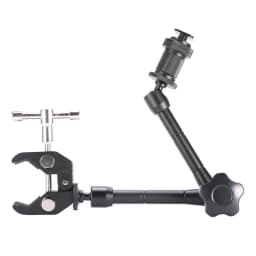 11 Inch Adjustable Friction Articulating Magic Arm + Super Clamp for SLR LCD Monitor LED Flash Light Studio Camera Accessories