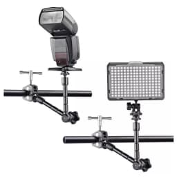 11 Inch Adjustable Friction Articulating Magic Arm + Super Clamp for SLR LCD Monitor LED Flash Light Studio Camera Accessories