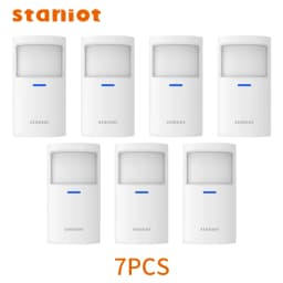 Staniot Motion Sensor PR200 Wireless 433Mhz PIR Motion Detector Security Protection Anti-Tamper Alarm for Home Alarm System