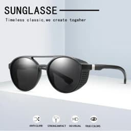 UV400 Punk Sun Glasses - Men's Retro Style Sunglasses by MUSELIFE
