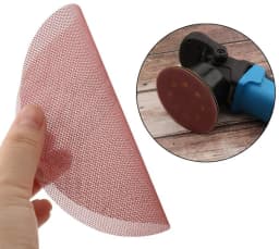 3 Inch Mesh Sanding Discs Dust Free Sandpaper 75mm Hook Loop Orbital Sander Abrasive Pads Grinding Paper for Wood Cars Polishing
