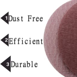 3 Inch Mesh Sanding Discs Dust Free Sandpaper 75mm Hook Loop Orbital Sander Abrasive Pads Grinding Paper for Wood Cars Polishing