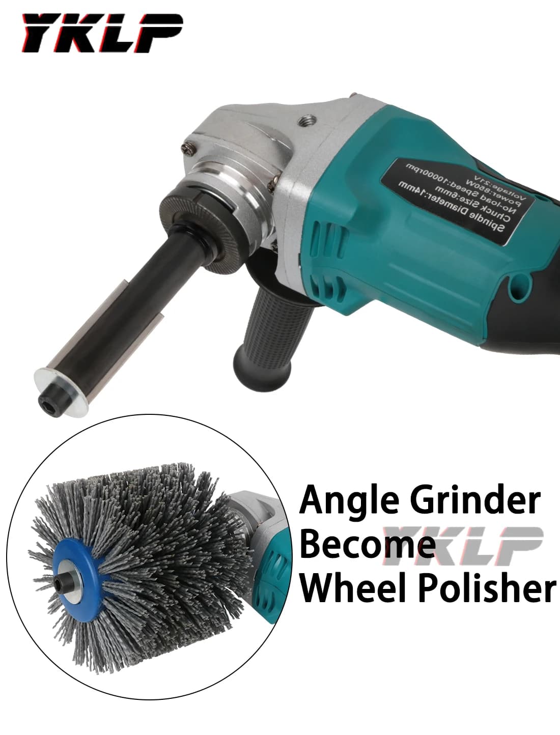 M14 Parts For Angle Grinder Linear 100mm*19mm Polisher Polishing Wheel Axle Connection Rod used on Angle Grinder Bulgarian