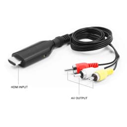 hdmi to rca av adapter converter hdmi2av ntsc pal full hd for ps3 for ps4 for xbox 60 hz for tv box compactible hdmi spli