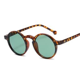 Retro Round Sunglasses Women Brand Designer Vintage Sun Glasses Female Black Outdoor Eyewear Fashion Ins Style Popular