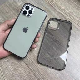 High Quality Clear Black Soft TPU Case For iPhone 18 17 Pro Max Air 16 15 14 13 12 11 XS XR Transparent Protection Back Cover