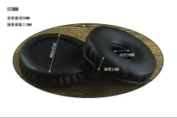 Replacement Ear Pads Round Ear Pads Repair Parts 50mm 60mm 65mm 70mm 75mm 80mm 85mm 90mm 95mm 100mm 110mm Headphone Sleeve