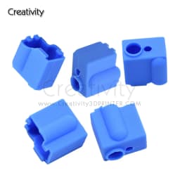 Creativity 3D Printer Part Volcano Silicone Socks for Sidewinder X1 Genius Volcano Heat Block J-Head Hotend Extruder Block Cover
